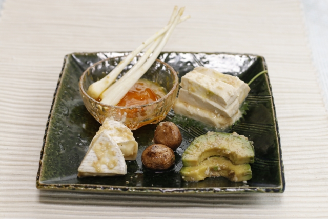 塩麴に漬けたチーズ