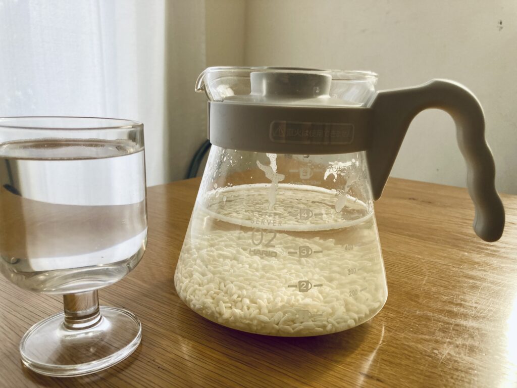 麹水の作り方